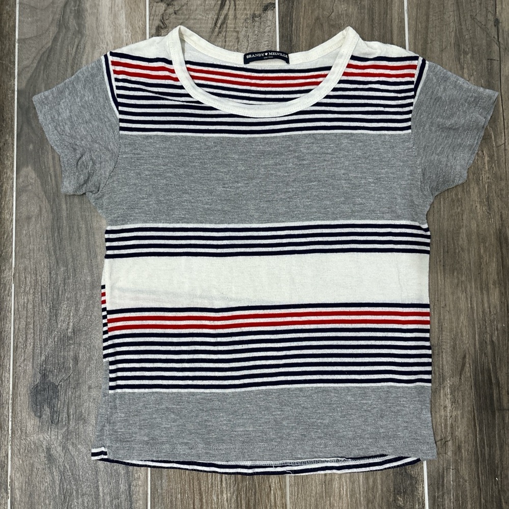 Brandy Melville striped short sleeve tshirt